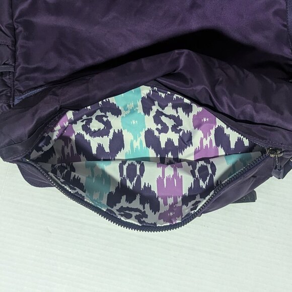 Lululemon Urban Yogini Messenger Bag in Royal Purple - Picture 10 of 16